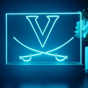 Virginia Cavaliers Logo 1 LED Desk Light
