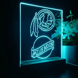Washington Football Team Blue Moon LED Desk Light - Legacy Edition