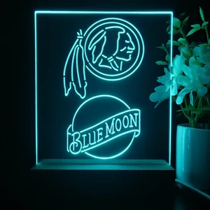 Washington Football Team Blue Moon LED Desk Light - Legacy Edition