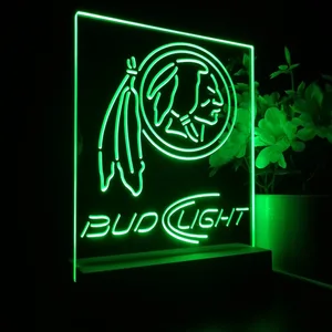 Washington Football Team Bud Light LED Desk Light