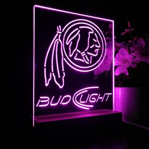Washington Football Team Bud Light LED Desk Light