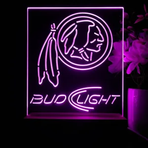 Washington Football Team Bud Light LED Desk Light