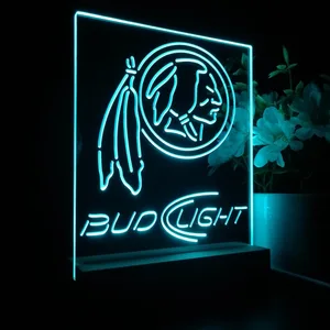 Washington Football Team Bud Light LED Desk Light