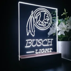 Washington Football Team Busch Light LED Desk Light