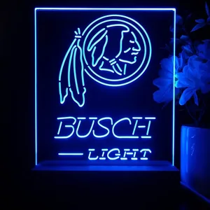 Washington Football Team Busch Light LED Desk Light