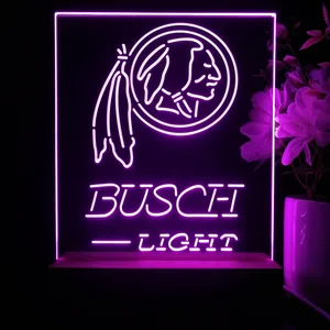 Washington Football Team Busch Light LED Desk Light