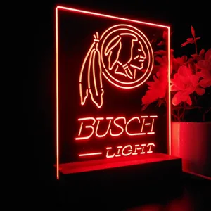 Washington Football Team Busch Light LED Desk Light