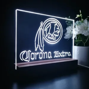 Washington Football Team Corona Extra LED Desk Light
