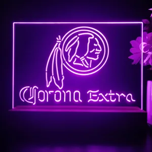 Washington Football Team Corona Extra LED Desk Light