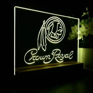 Washington Football Team Crown Royal LED Desk Light - Legacy Edition