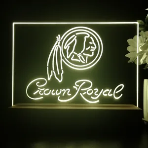 Washington Football Team Crown Royal LED Desk Light - Legacy Edition