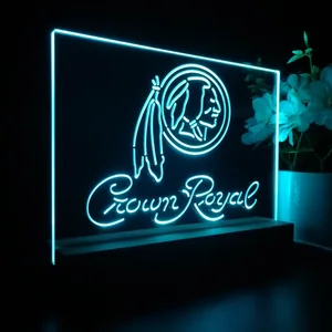 Washington Football Team Crown Royal LED Desk Light - Legacy Edition