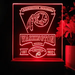 Washington Football Team EST 1932 LED Desk Light