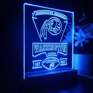 Washington Football Team EST 1932 LED Desk Light
