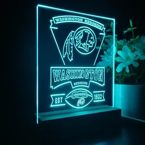 Washington Football Team EST 1932 LED Desk Light