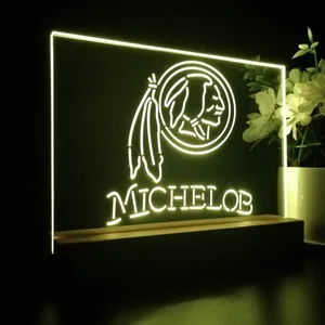 Washington Football Team Michelob LED Desk Light