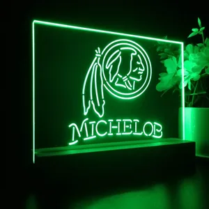 Washington Football Team Michelob LED Desk Light