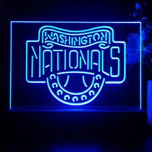 Washington Nationals Logo 1 LED Desk Light - Legacy Edition