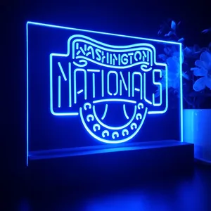Washington Nationals Logo 1 LED Desk Light - Legacy Edition