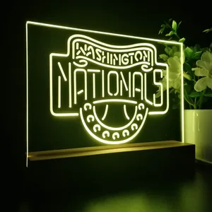 Washington Nationals Logo 1 LED Desk Light - Legacy Edition