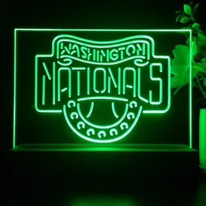 Washington Nationals Logo 1 LED Desk Light - Legacy Edition