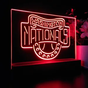 Washington Nationals Logo 1 LED Desk Light - Legacy Edition