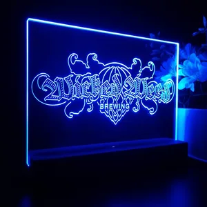 Wicked Weed Brewing Banner LED Desk Light