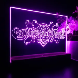 Wicked Weed Brewing Banner LED Desk Light