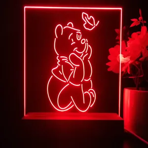 Winnie The Pooh Leaf LED Desk Light