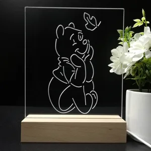 Winnie The Pooh Leaf LED Desk Light