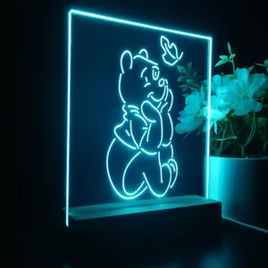 Winnie The Pooh Leaf LED Desk Light