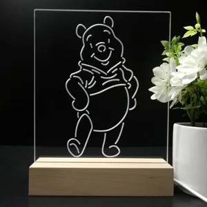 Winnie The Pooh Plain LED Desk Light