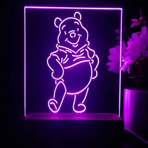 Winnie The Pooh Plain LED Desk Light