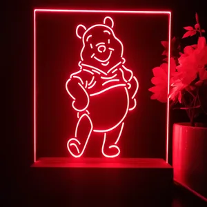 Winnie The Pooh Plain LED Desk Light