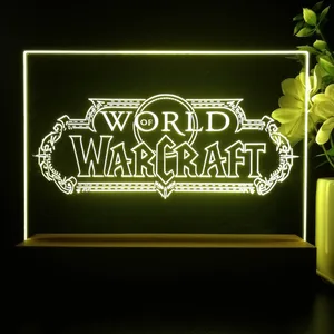 World Of Warcraft LED Desk Light