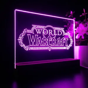 World Of Warcraft LED Desk Light