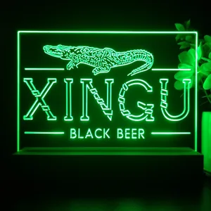 Xingu Black Beer Croc LED Desk Light