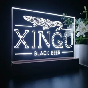Xingu Black Beer Croc LED Desk Light