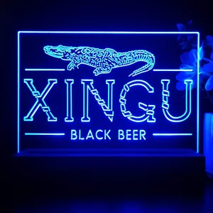 Xingu Black Beer Croc LED Desk Light