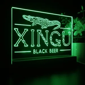 Xingu Black Beer Croc LED Desk Light