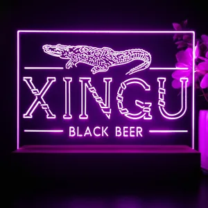 Xingu Black Beer Croc LED Desk Light