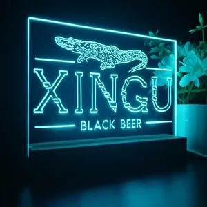 Xingu Black Beer Croc LED Desk Light
