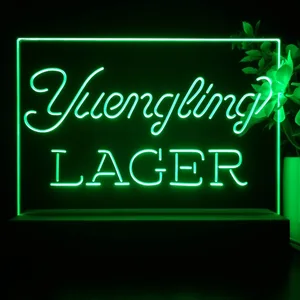 Yuengling Lager Banner LED Desk Light