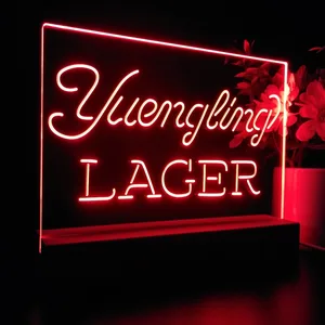 Yuengling Lager Banner LED Desk Light