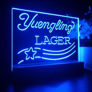 Yuengling Lager Vintage Logo LED Desk Light