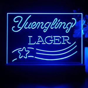 Yuengling Lager Vintage Logo LED Desk Light