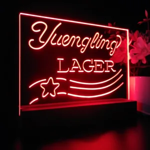 Yuengling Lager Vintage Logo LED Desk Light
