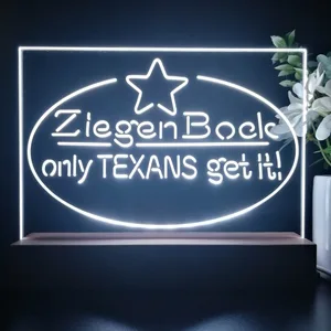 Ziegenbock Only Texans Get it LED Desk Light