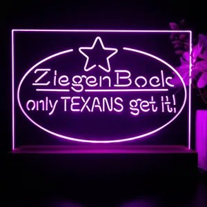 Ziegenbock Only Texans Get it LED Desk Light