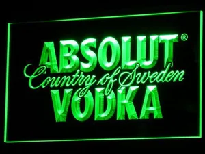 Absolut Vodka LED Neon Sign